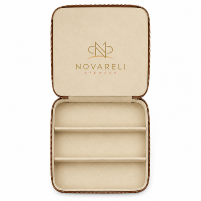 Estuche prémium de 3 piezas para gafas