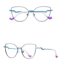 Blue and Purple