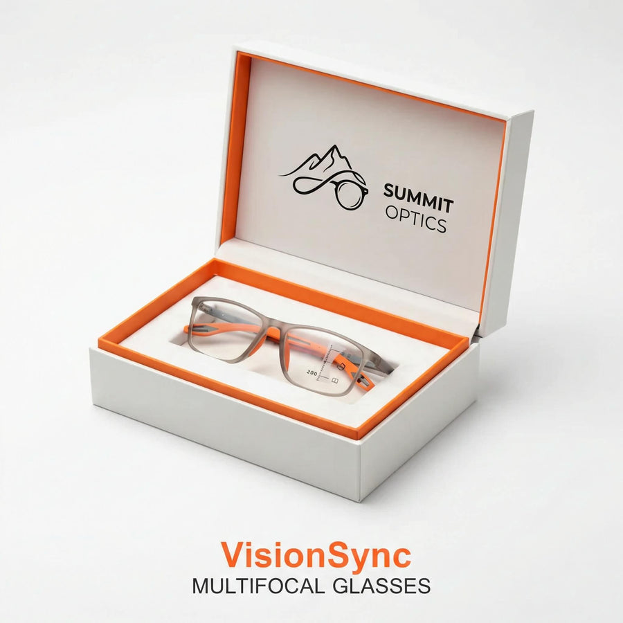 VisionSync multifokala glasögon + gåva [adaptiv teknik]